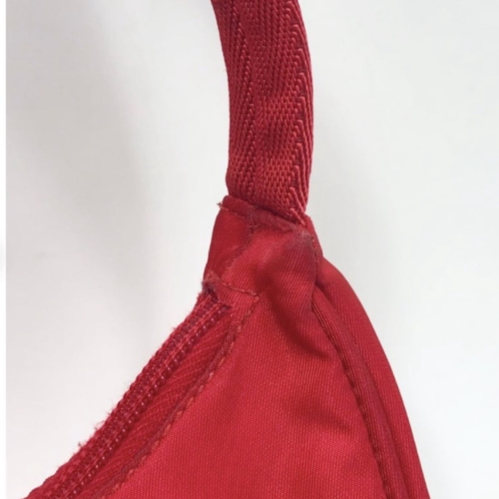 Prada mini nylon handbag red - Picture 2 of 6